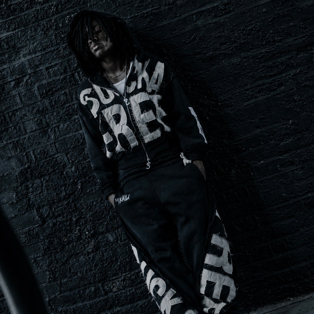 DARK GREY FULL-ZIP HOODIE
