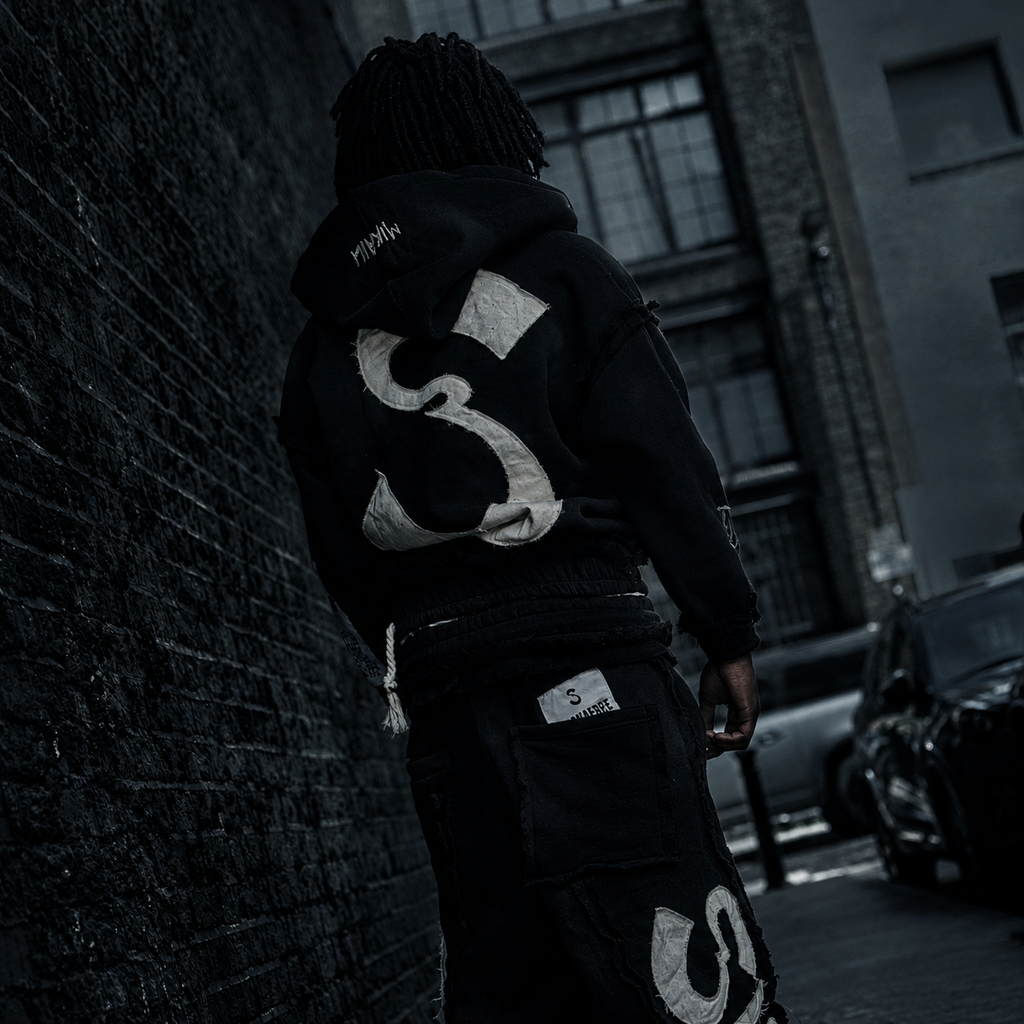 DARK GREY FULL-ZIP HOODIE