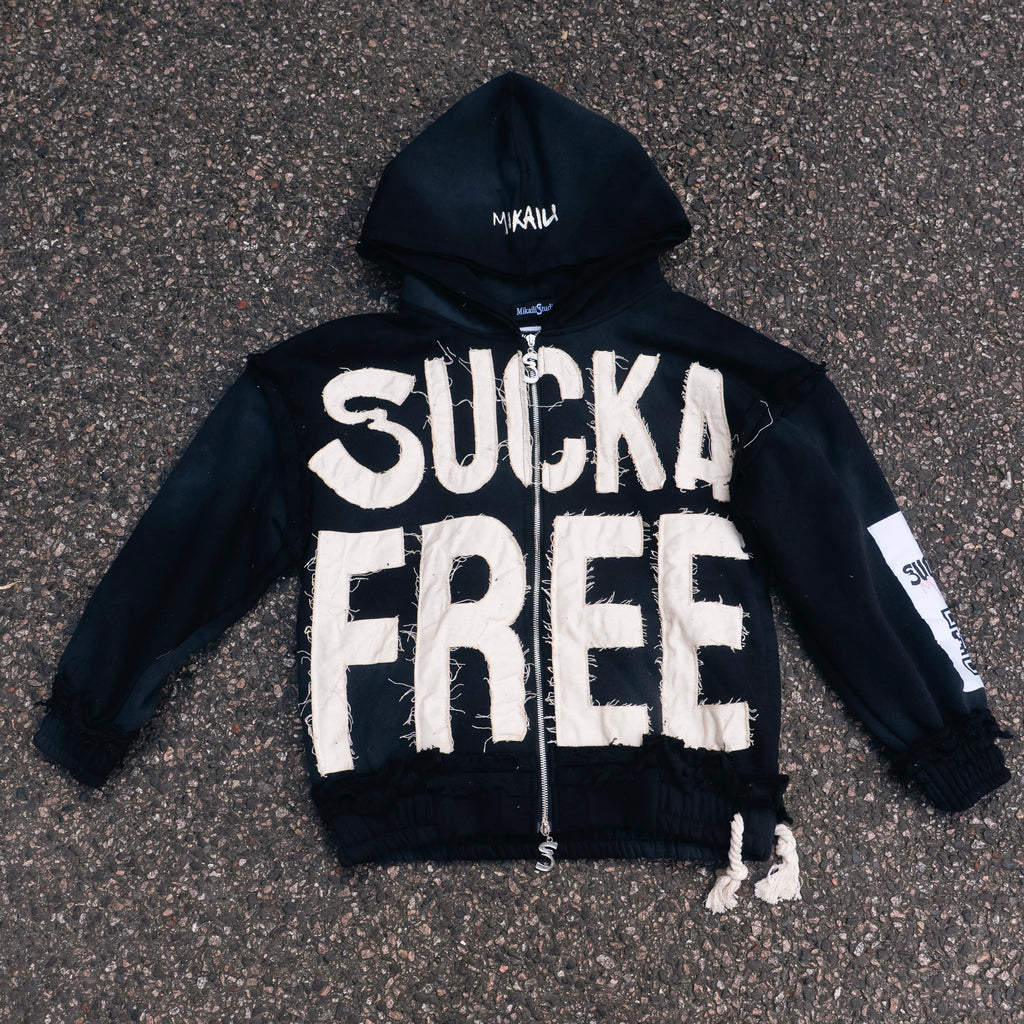 DARK GREY FULL-ZIP HOODIE