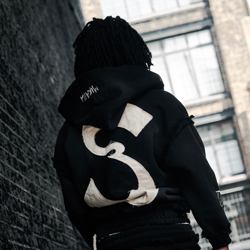 DARK GREY FULL-ZIP HOODIE