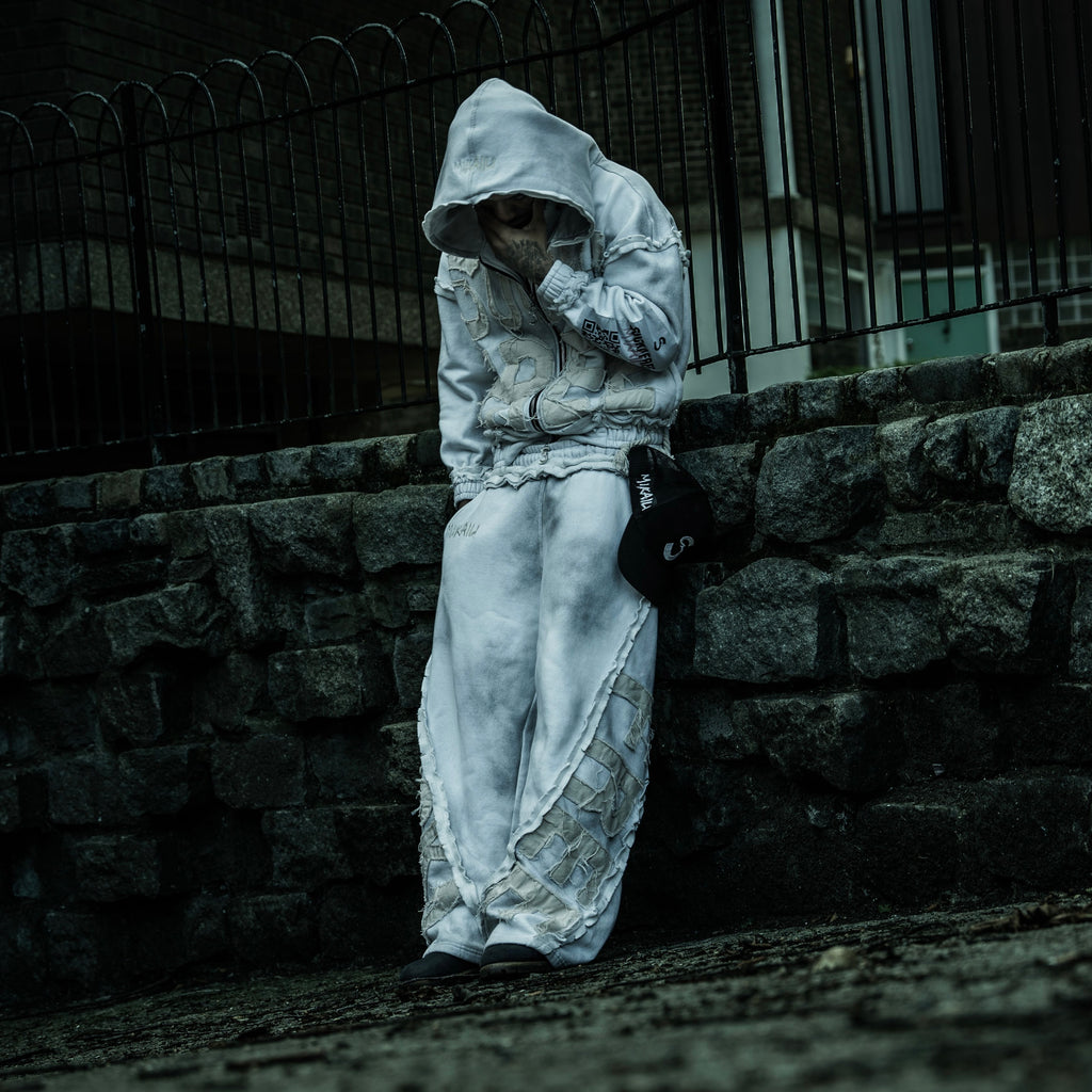 LIGHT GREY FULL TRACKSUIT