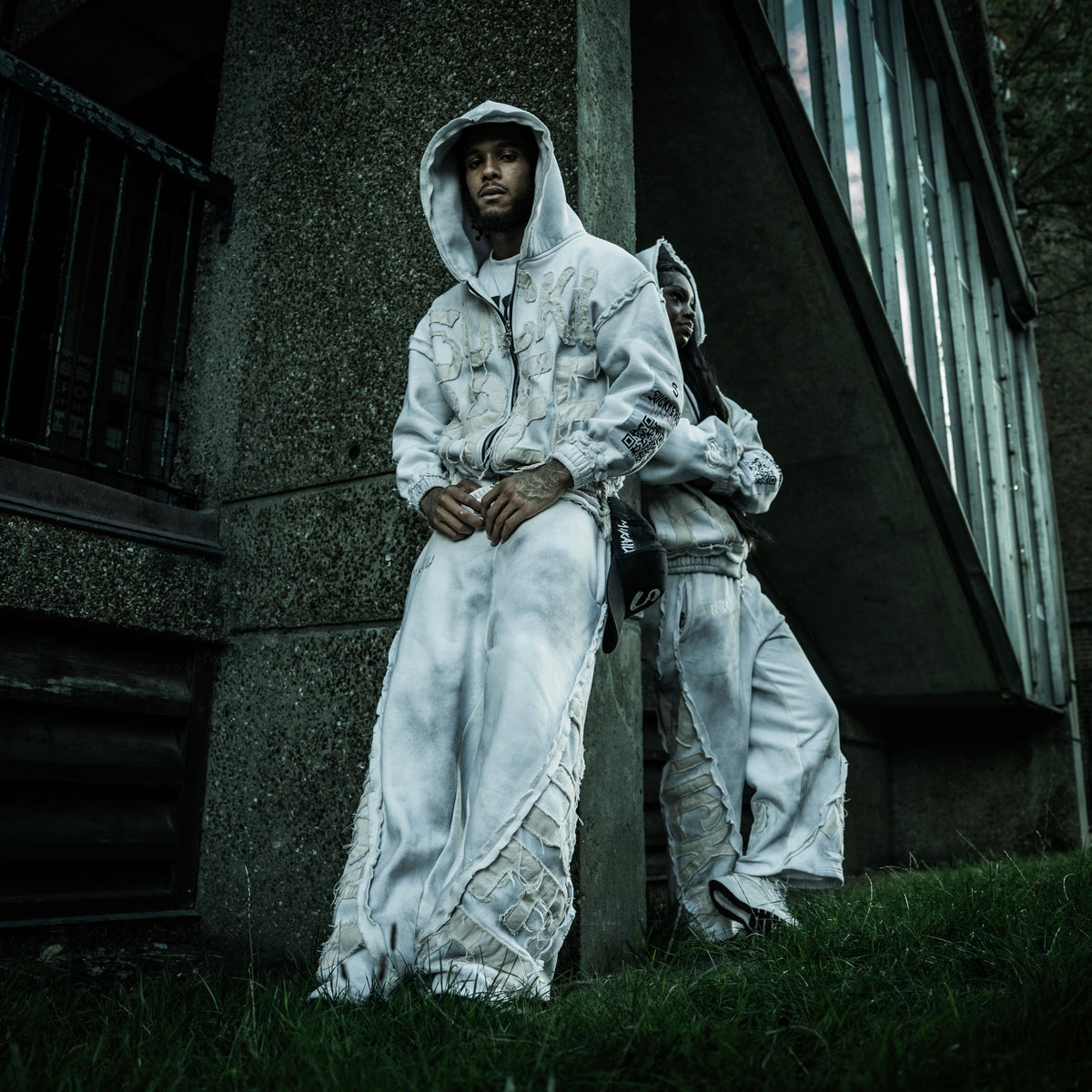 LIGHT GREY FULL TRACKSUIT