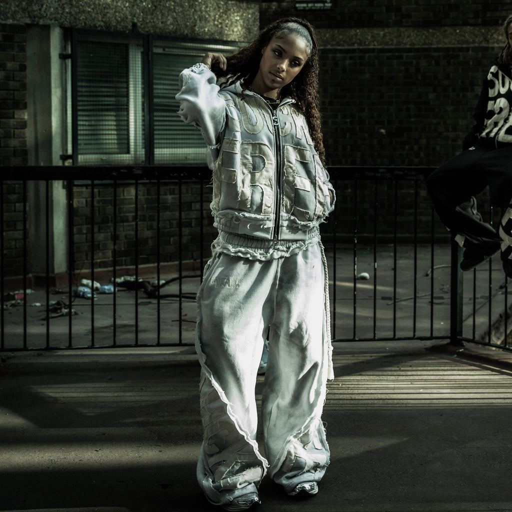 LIGHT GREY FULL TRACKSUIT