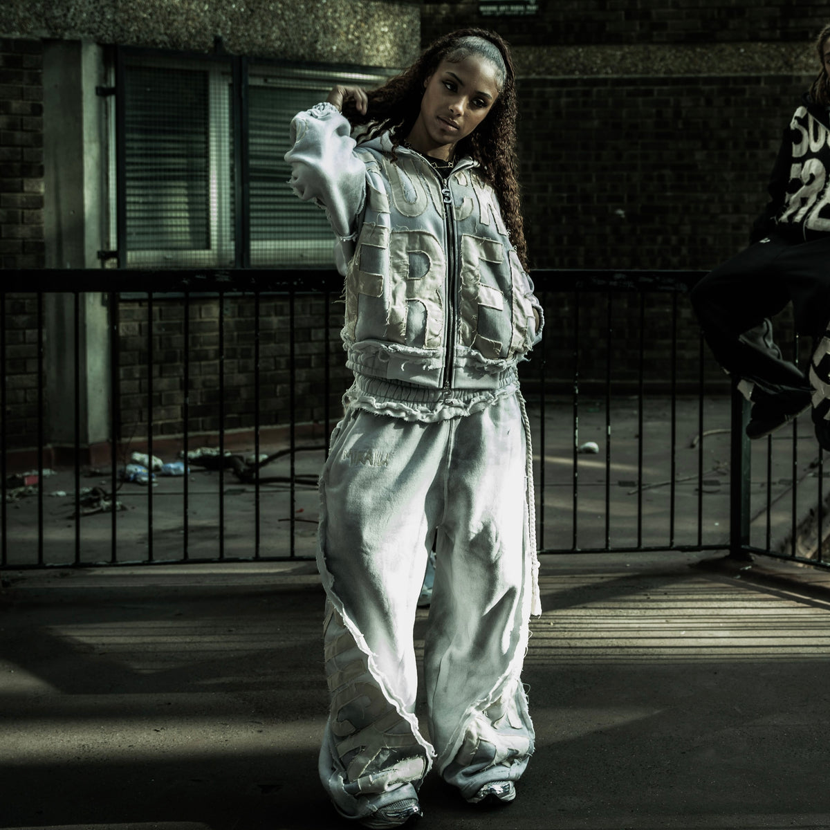 LIGHT GREY FULL TRACKSUIT